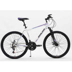 Dinling Hybrid Bike for Men and Women, Shimano 21-Speed, 26 Inch  Mountain Bike Purple