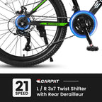 26 inch Mountain Bike for Men, Adult Mens Bike with 21 Speed & Disc Brakes