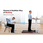 Walking Pad 2 in 1 Under Desk Treadmill with Remote Control Mini Portable Treadmill for Home Office
