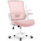 NEO CHAIR Ergonomic Office Chair, Adjustable High Back Mesh Desk Chair with Flip-up Arms, Black
