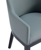 Gansevoort Modern Faux Leather Dining Armchair