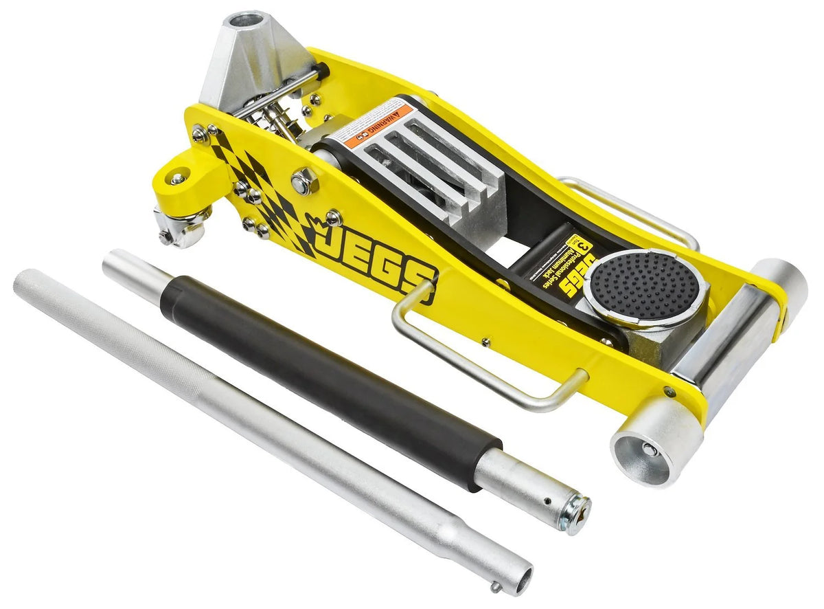 JEGS 80077 Professional Low-Profile Aluminum Floor Jack 3-Ton Low-Profile: 3 1/2