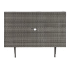 SAFAVIEH Outdoor Collection Akita Folding Table Black