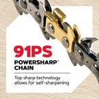 Oregon CS1500 18 in. 15 Amp Self-Sharpening Electric Corded Chainsaw