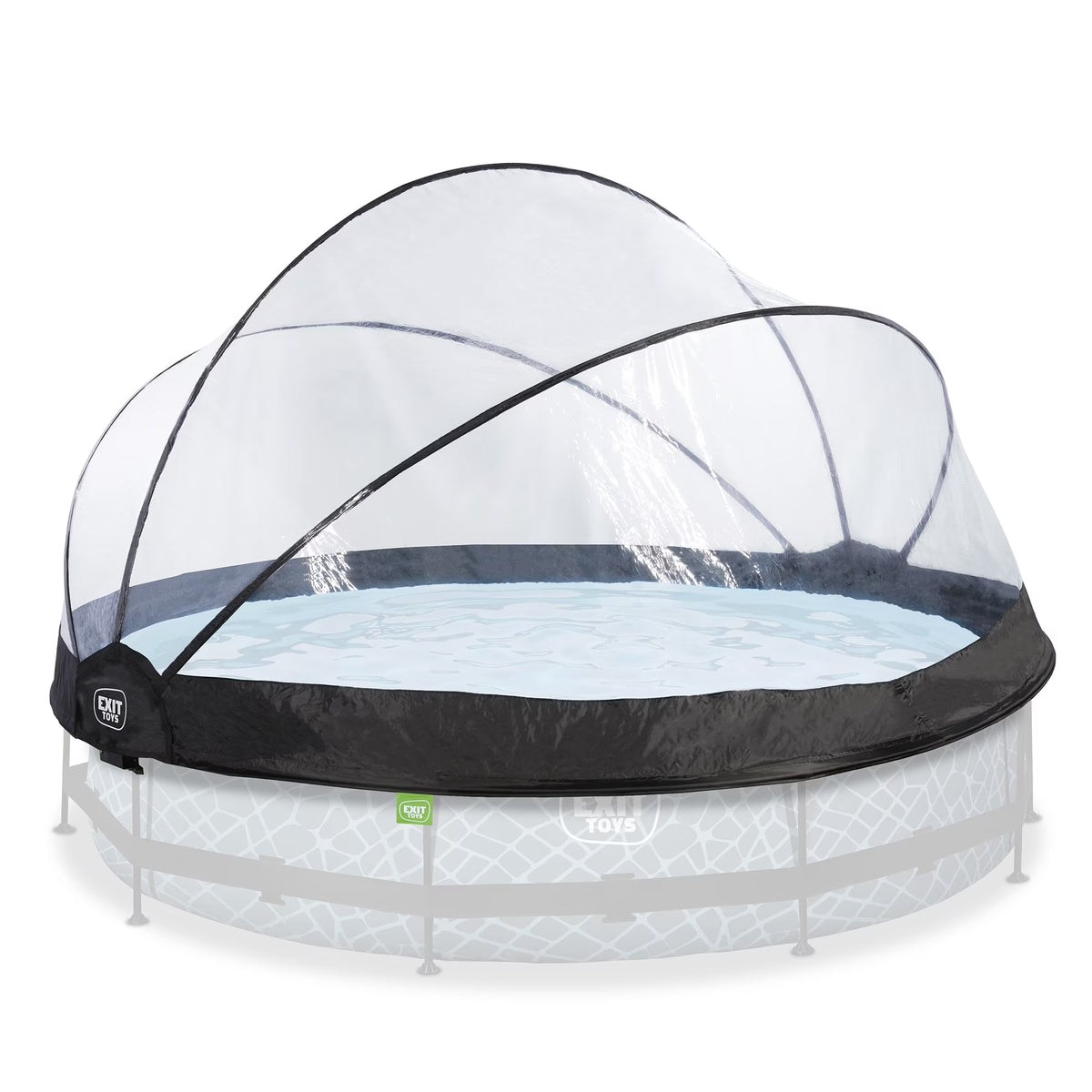 EXIT Toys UV Resistant Pool Covers, PVC Transparent, 104" x 104" x 55"
