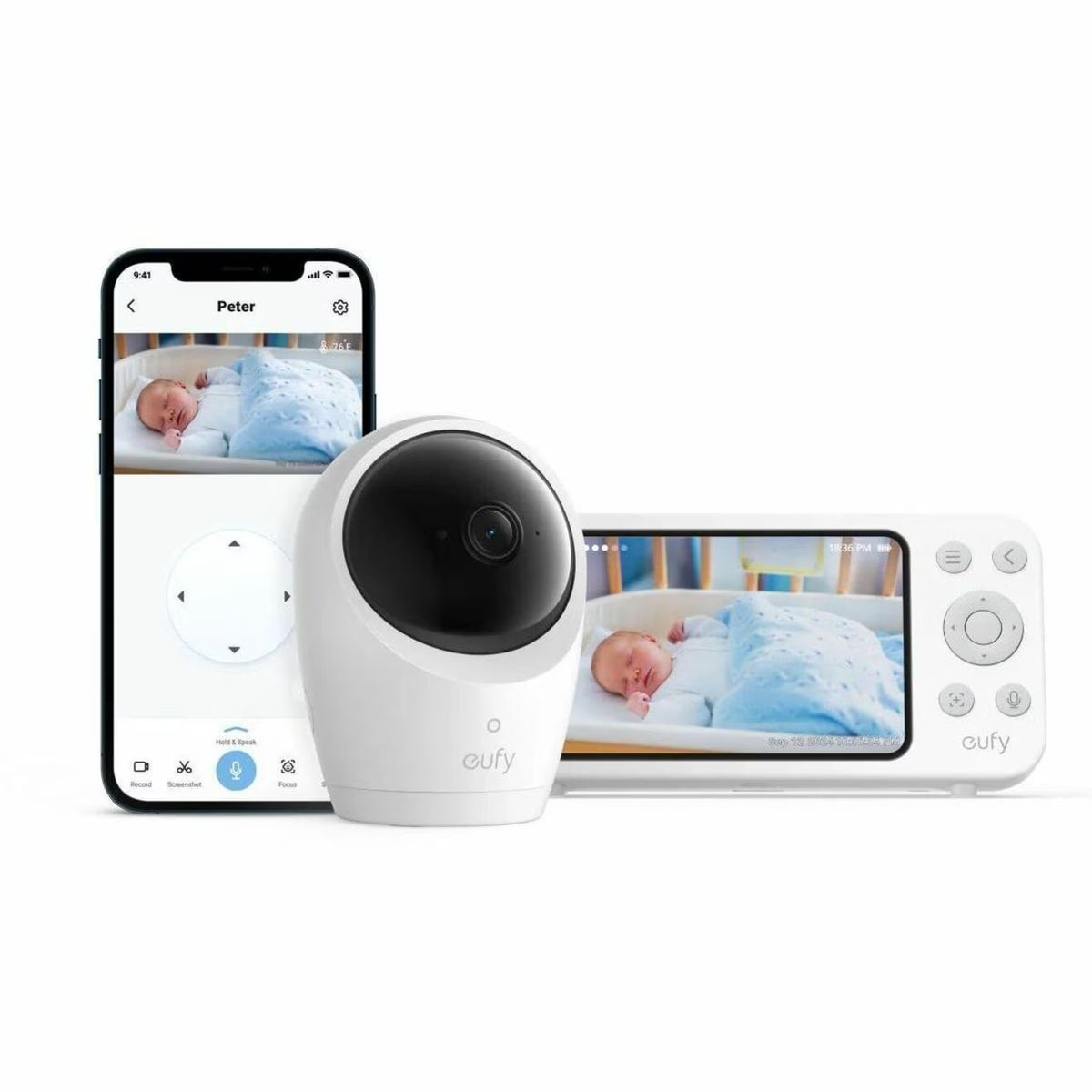 Eufy Baby Monitor E20 with 2K Camera