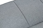 Mainstays Studio Futon, Gray Linen Upholstery