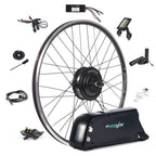 eBikeling 48V 1500W 52V 19.2AH Rear-Rack Ebike Conversion Kit with Battery 700C Rear Electric Bike Conversion Kit | Add On Electric Bike Kit for Waterproof Design for Enhanced Performance