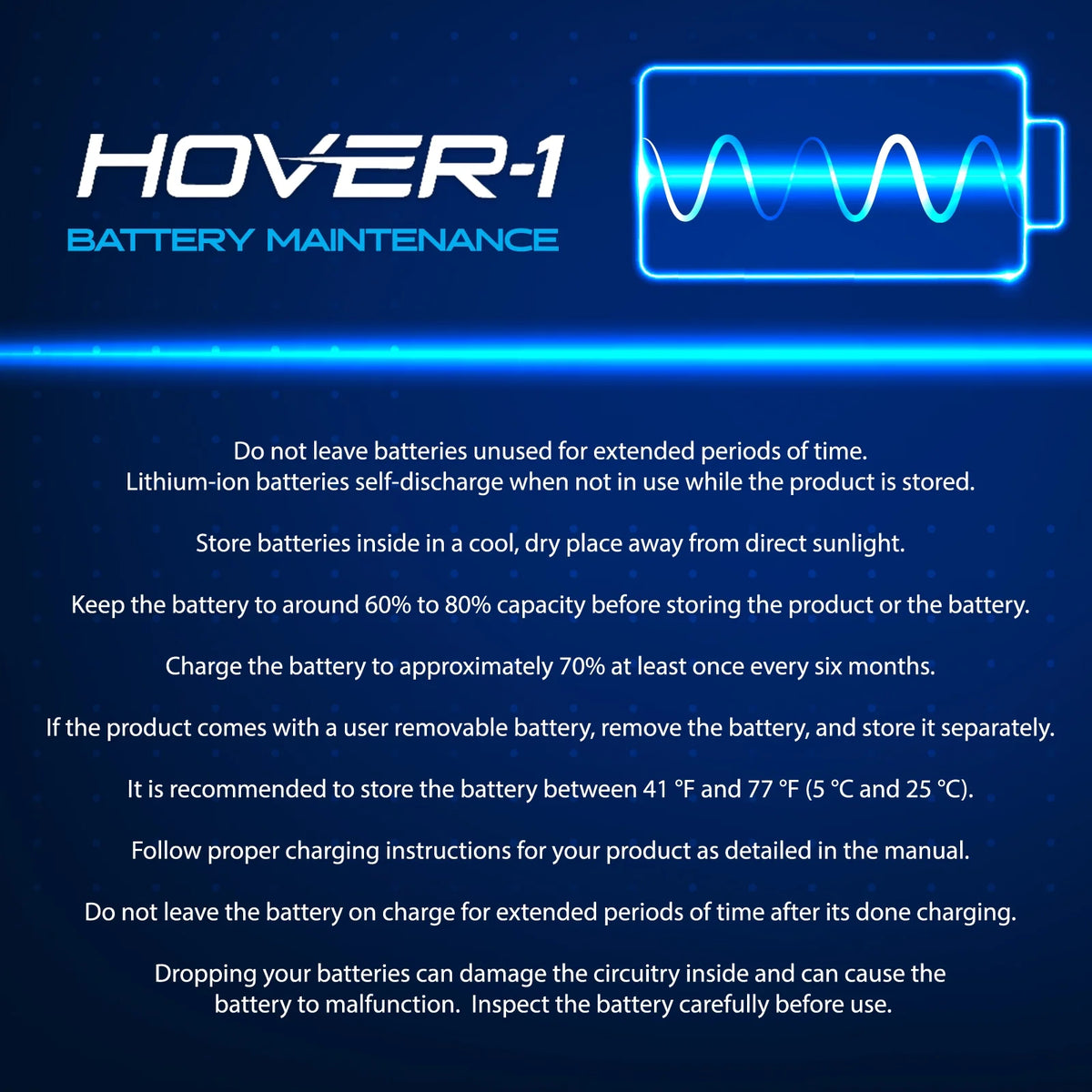 Hover-1 Evolution Hoverboard for Children, LED Headlights, 6 mph Max Speed, Midnight Blue