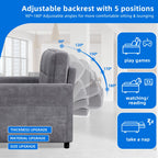Dextrus  3-in-1 Convertible Futon Sofa Bed, Modern Sleeper Sofa with Pull-Out Bed for Small Place, Beige
