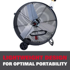 Ecomax 30 Inch High Velocity Drum Fan