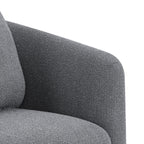 Beautiful Drew Accent Chair by Drew Barrymore, Cream Boucle