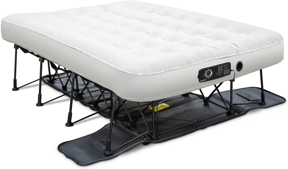 Ivation EZ-Bed 10 in Portable Air Beds with Built-in Pump, Full