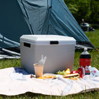 Koolatron 12V Electric Cooler/Warmer 27L (29 qt), Two-Way Design, Gray