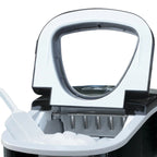 Frigidaire Portable Self Cleaning Ice Maker, Black Stainless Steel, (EFIC117-Ssblack_Sc)