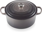 Le Creuset Enameled Cast Iron Signature Round Dutch Oven, 7.25 qt., Oyster