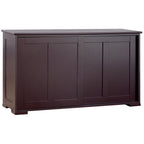 Costway Kitchen Storage Cabinet Sideboard Buffet Cupboard Wood Sliding Door Pantry White