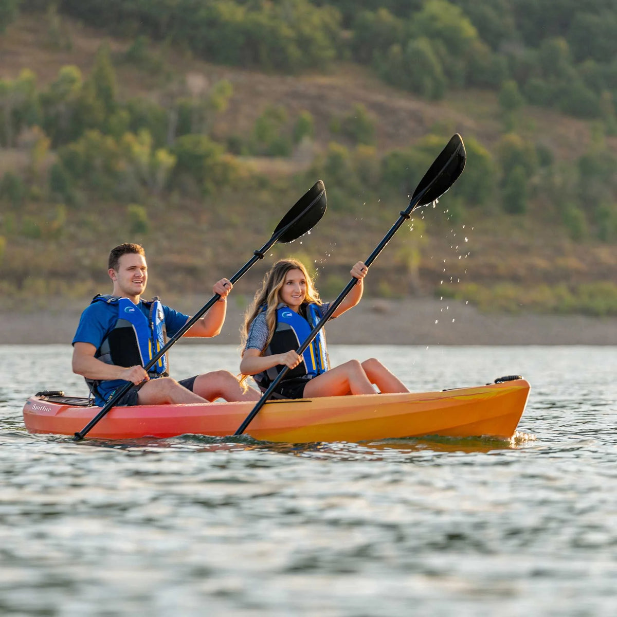 Lifetime Spitfire 12 ft Tandem Kayak, Sunset Fusion (90915)
