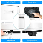 Yardi Yard Portable Air Conditioner 10000 BTU Evaporative Air Cooler Dehumidifier-White, Portable Air Conditioners,Portable AC Cools up to 350 Sq.Ft