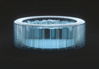 INTEX PureSpa�?Plus Bubble Inflatable Hot Tub Set - 4 Person Spa with Energy Efficient Spa Cover