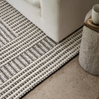 Rugs USA Devon Wool Blend Area Rug, 5' x 8', Devon Ivory