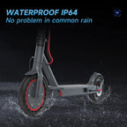 JOYHIS J078 Electric Scooter for Men and Women 8.5" Solid Tire 19mph Power by 350W Motor Max 21 mile Range Folding Commuting E Scooter