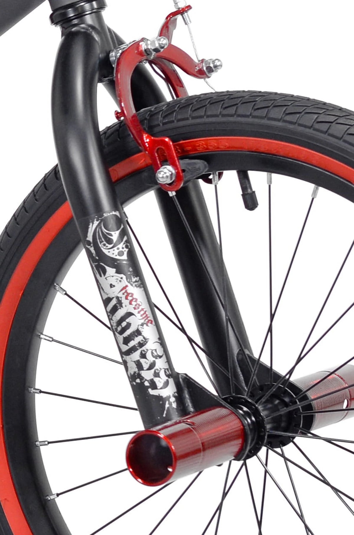 18" Kent Bicycle Abyss Freestyle BMX Bicycle, Fits Riders 3'2"-4'2", Gray, Child, Unisex