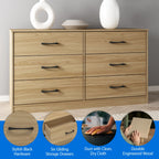 Mainstays Ardent 6 Drawer Dresser, White