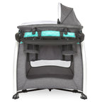 Dream On Me Princeton Deluxe Nap N Pack 3-in-1 Convertible Playard. Changer and Bassinet in Mint