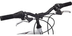Mongoose Ledge 2.1 Mountain Bike. 24-inch wheels. 21 speeds. boys frame. Silver/Red