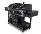 Pit Boss Memphis Ultimate Gas and Charcoal Combo Grill with Electric Smoker
