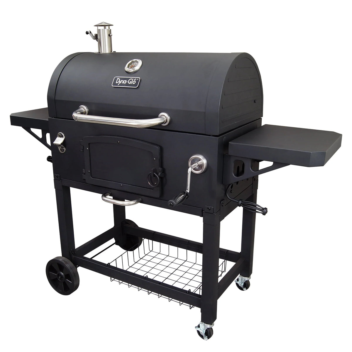 Dyna-Glo X-Large Heavy-Duty Charcoal Grill - 32 in. W- 816 sq.in. of Cooking Area Black