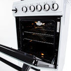 Avanti 20" Compact Gas Range Oven, in White (GR2011CW)