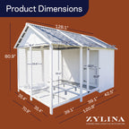 Zylina Modern Duck Barn - Duck Coop