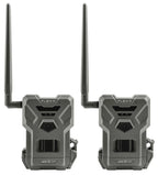 SPYPOINT Flex-m Twin Pack Cellular Trail Camera �C Hunting Trail Monitor with GPS, Night Vision, Dual-Sim LTE, IP65 Water-Resistant