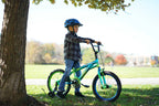 18" Glitch Boy's BMX Bike, Blue/Green