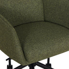 Better Homes & Gardens Juliet Office Chair, Ivory Boucle and Matte Black