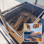 Backyard Discovery Argentine Santa Maria Heritage Wood Fire & Charcoal Grill, Fire Bricks