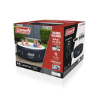 Coleman SaluSpa Palm Springs AirJet Inflatable Circle Hot Tub Spa 4-6 Person with Pump #P08411