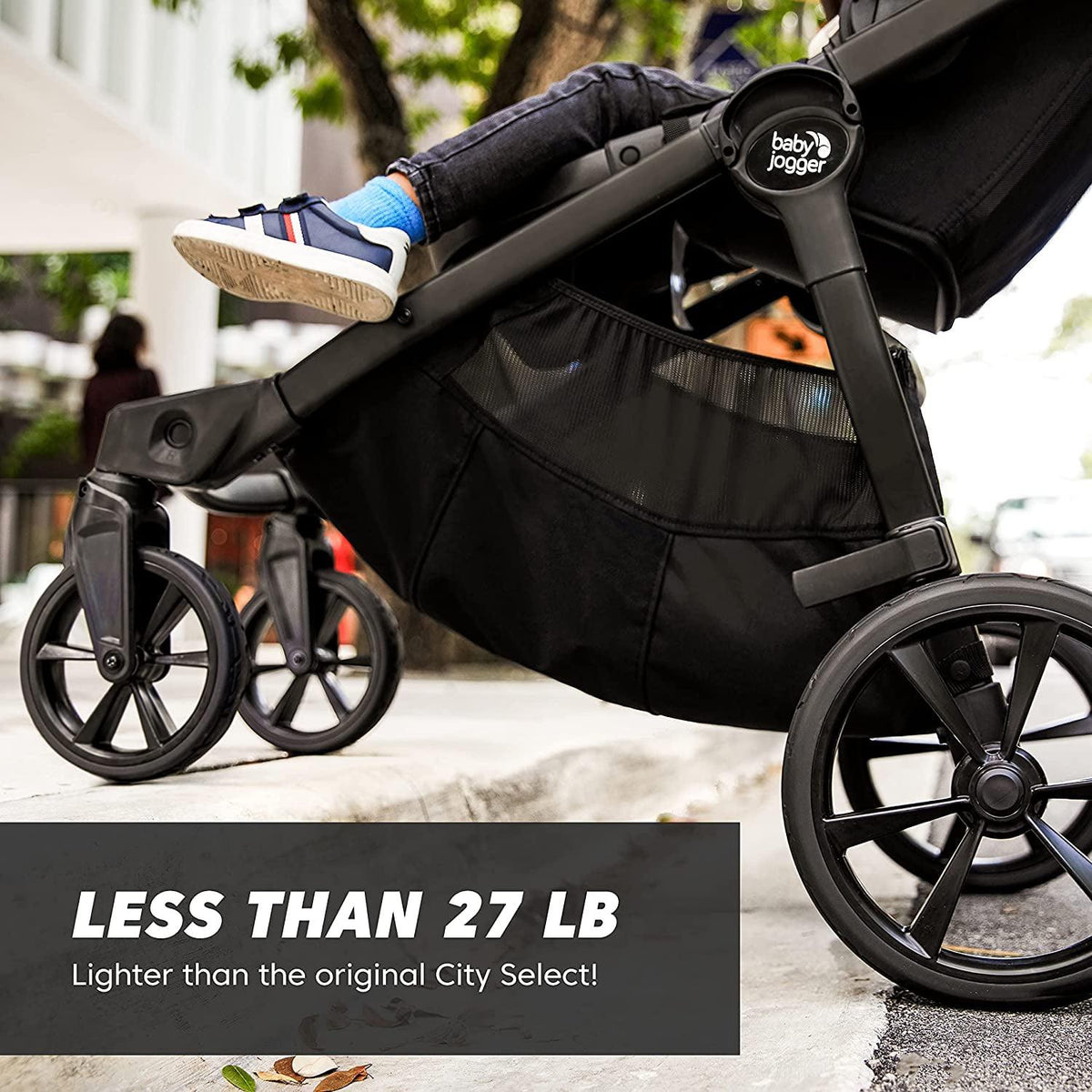 Baby Jogger City Select 2 Single-to-Double Modular Stroller. Peacoat Blue