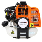Multi-Functional Trimming Tool, 52CC 2-Cycle Garden Tool System with Gas Pole Saw, Hedge Trimmer, Grass Trimmer, Brush Cutter EPA Compliant Garden Combo for Lawn Care
