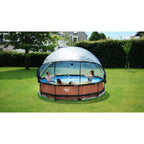 EXIT Toys UV Resistant Pool Covers, PVC Transparent, 104" x 104" x 55"