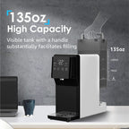 Waterdrop N1 Countertop Reverse Osmosis Water Filter System, TDS Reduction, Filter Life Reminder, Automatic Flushing, 3:1 Pure to Drain, UV Sterilization, No Installation Required