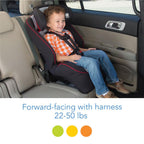 Cosco Kids Easy Elite All-in-One Convertible Car Seat. Spring Petals
