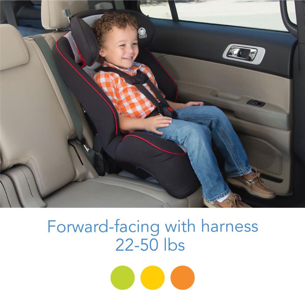 Cosco Kids Easy Elite All-in-One Convertible Car Seat. Spring Petals