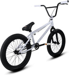Elite BMX Bicycle 20�� Freestyle Bike - Stealth Blue Purple Ideal for Ages 7 to 18 Years