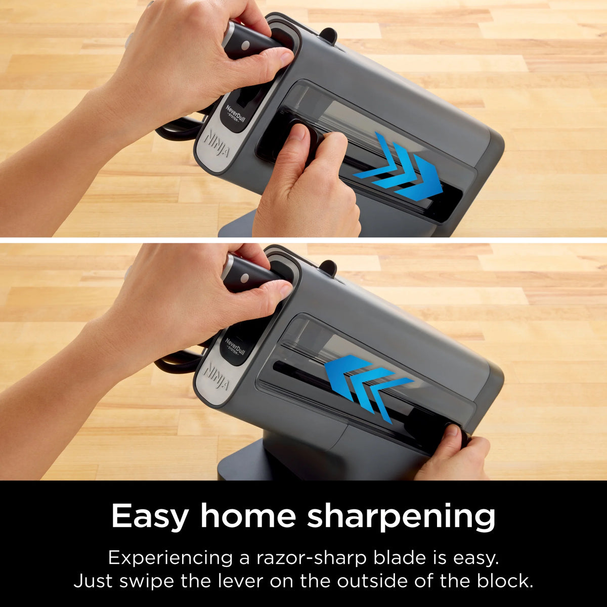 Ninja? NeverDull? 7-Piece Prep Knife System, Essential, Stainless Steel, Built-in Sharpener, K12007BRN