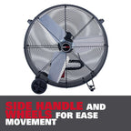 Ecomax 30 Inch High Velocity Drum Fan