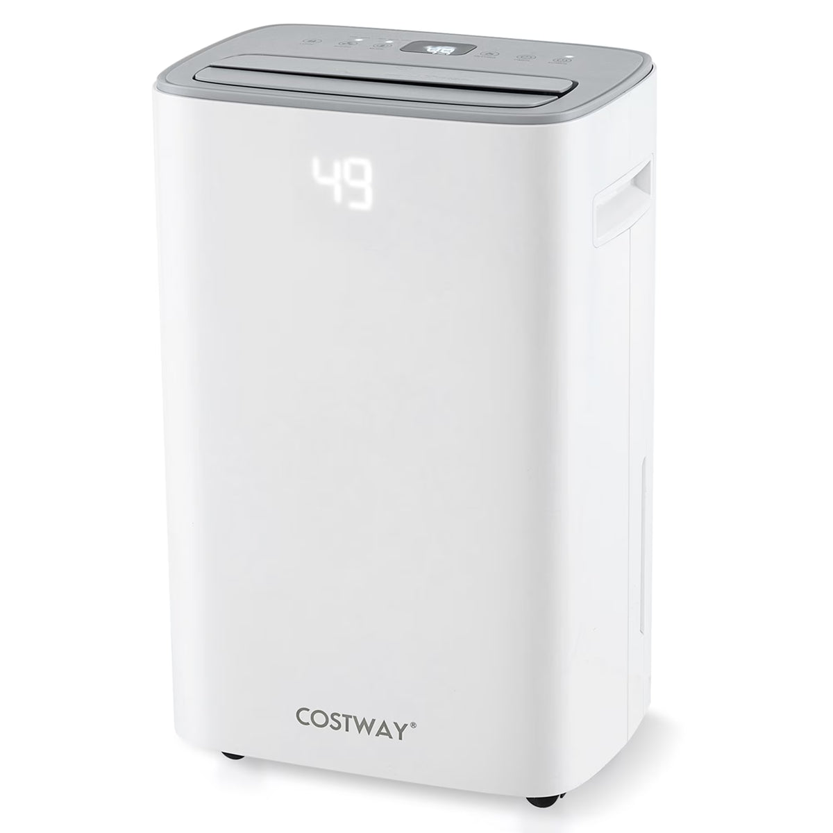 Costway 52 Pint Dehumidifier for Basement 4500 Sq. Ft Portable Dehumidifier 24H Timer