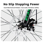 27.5 inch Full Suspension Mountain Bike, Front and Rear Dual Shock Absorbers, Mechanical Disc Brakes, 21-Speed, Suitable for Men and Women, Ideal for Travel and Fitness Enthusiasts